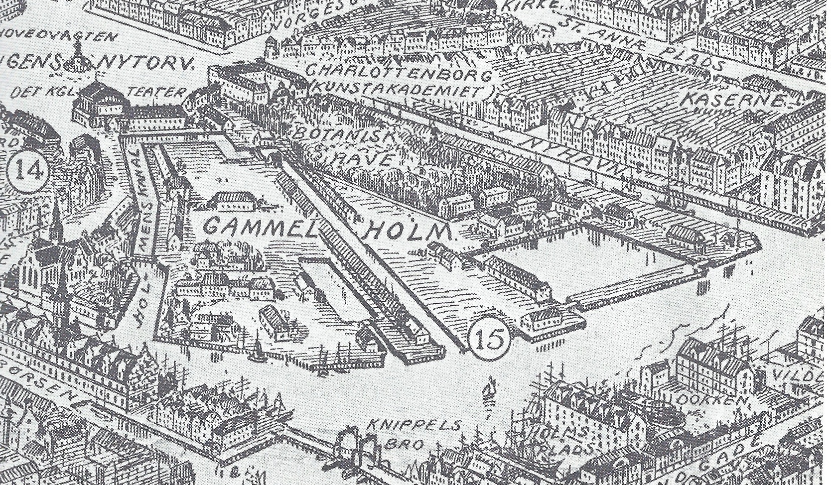 Gammelholm 1840